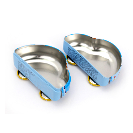 shaped metal small can